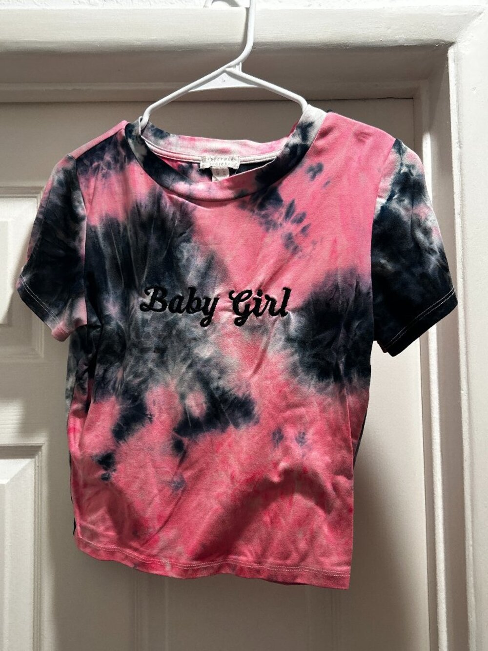 Baby Girl Tie Dye Crop Tee